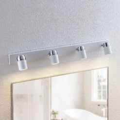 4-flammiger Deckenstrahler Kardo, IP44 16 4-flammiger Deckenstrahler Kardo, IP44 -Beleuchtungs Geschäft 9641088 5