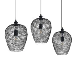 Lindby Benja Pendellampe, Dreiflammig, Schwarz 16 Lindby Benja Pendellampe, Dreiflammig, Schwarz -Beleuchtungs Geschäft 9921092 5