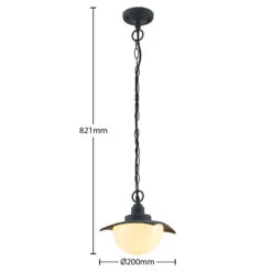 Lindby Elinda Pendelleuchte Für Den Außenbereich -Beleuchtungs Geschäft 9926002 4