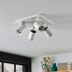 Arcchio Iavo Deckenstrahler, Eckig, Weiß, 4-fl. -Beleuchtungs Geschäft 9928004 2