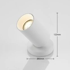 Arcchio BrinjaStrahler, Rund, 1-fl., Weiß -Beleuchtungs Geschäft 9928087 6