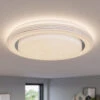 Lindby Mizuni LED-Deckenleuchte, RGBW Smart 48 Cm -Beleuchtungs Geschäft 9930012