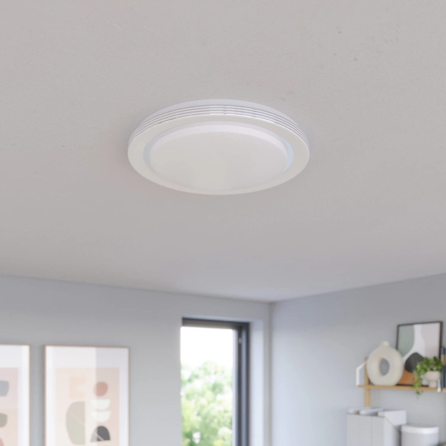 Lindby Mizuni LED-Deckenleuchte, RGBW Smart 48 Cm 5 Lindby Mizuni LED-Deckenleuchte, RGBW Smart 48 Cm – Bild 3