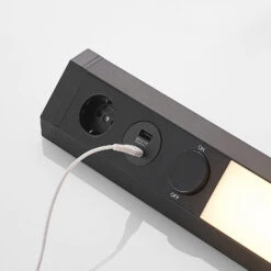 Arcchio Ekam LED-Unterbaulampe, USB, Schwarz -Beleuchtungs Geschäft 9934097 5