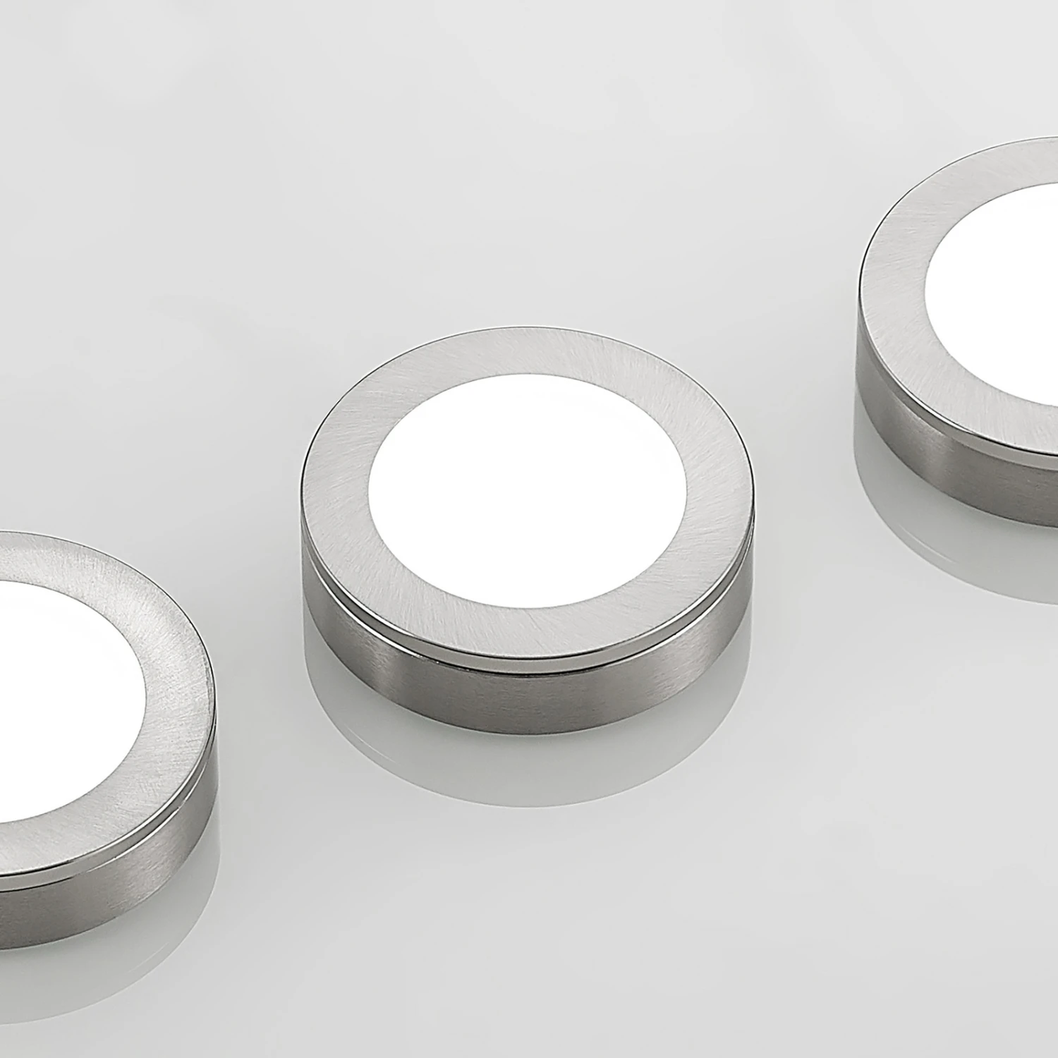 Arcchio Vilam LED-Unterbaulampen 3er-Set Nickel 9 Arcchio Vilam LED-Unterbaulampen 3er-Set Nickel – Bild 7