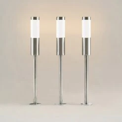 Prios Edinai LED-Außenstrahler, Erdspieß, 3er-Set -Beleuchtungs Geschäft 9934109 5