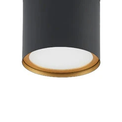 Lindby Kianush Deckenleuchte 1-fl. Schwarz -Beleuchtungs Geschäft 9950968 7