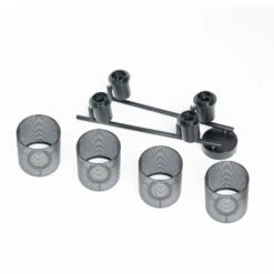 Lindby Stancho Strahler, Schwarz, Vierflammig -Beleuchtungs Geschäft 9951082 8