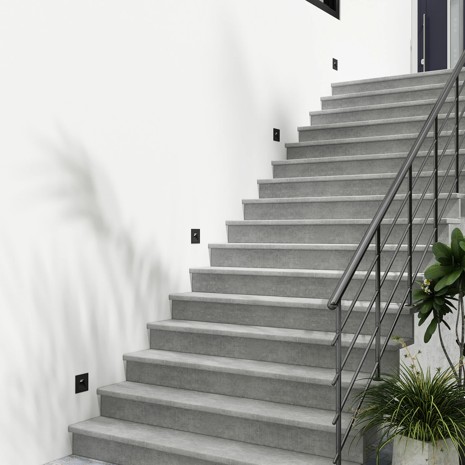 Arcchio Lasca Wandeinbauleuchte, Schwarz, G9, IP65 5 Arcchio Lasca Wandeinbauleuchte, Schwarz, G9, IP65 – Bild 3