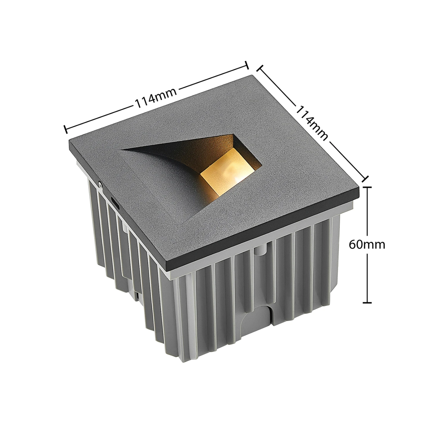 Arcchio Lasca Wandeinbauleuchte, Schwarz, G9, IP65 7 Arcchio Lasca Wandeinbauleuchte, Schwarz, G9, IP65 – Bild 5