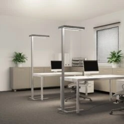 Logan Ultra LED-Stehleuchte Sensor CCT Dimm Silber 13 Logan Ultra LED-Stehleuchte Sensor CCT Dimm Silber -Beleuchtungs Geschäft 9968060 2