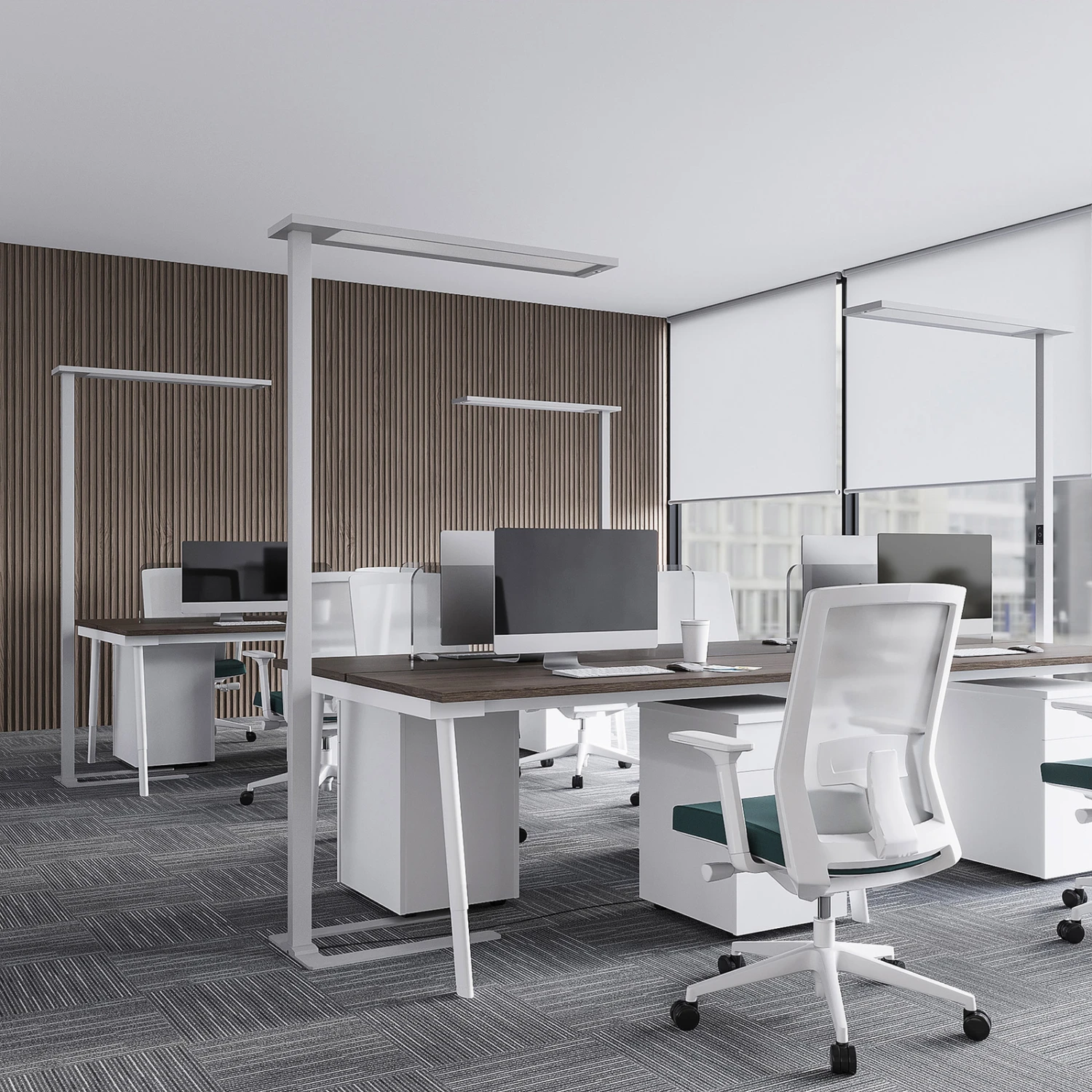 Arcchio Enoria LED-Büro-Stehlampe, Sensor 4 Arcchio Enoria LED-Büro-Stehlampe, Sensor – Bild 2