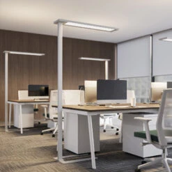 Arcchio Enoria LED-Büro-Stehlampe, Sensor