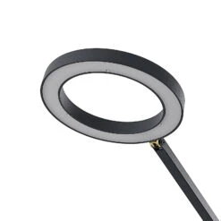 Lucande Nimbe LED-Stehleuchte, Schwarz, Dimmer -Beleuchtungs Geschäft 9976149 5