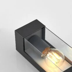 Lindby Tilian Außenwandlampe, Eckig, E27 -Beleuchtungs Geschäft 9977059 7