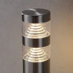 Edelstahl-Sockelleuchte Lanea Mit LEDs 40cm -Beleuchtungs Geschäft 9988007 4