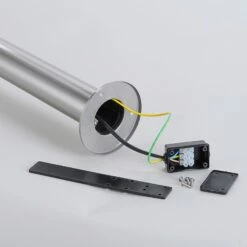 Edelstahl-Sockelleuchte Lanea Mit LEDs 40cm -Beleuchtungs Geschäft 9988007 7